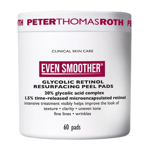 Peter Thomas Roth Even Smoother Glycolic Retinol Resurfacing Peel Pads 3 Peter Thomas Roth Even Smoother Glycolic Retinol Resurfacing Peel Pads